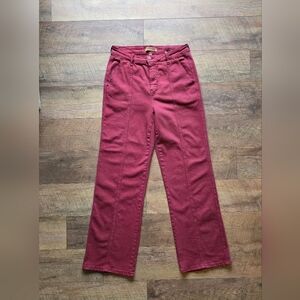Judy Blue Burgundy High Rise Flare Jeans Size 11/30